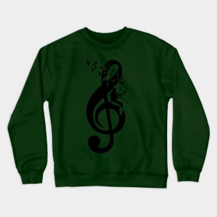 Treble Clef -  Trombone Crewneck Sweatshirt